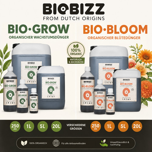 Biobizz bio bloom grow - biobizz,