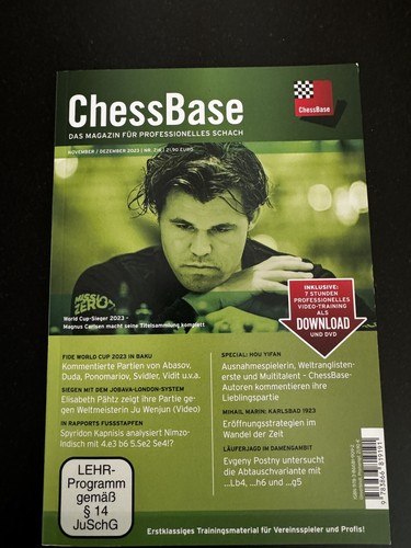 Chessbase gmbh schach magazin - gmbh,