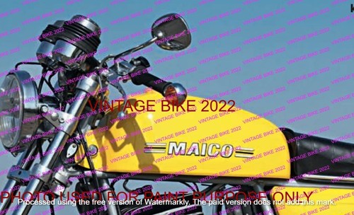 Maico 250 gelb - md,
