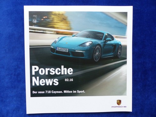 Porsche news 718 - news,