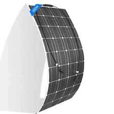 200W 12V Monokristallin Flexibel Solarmodul Solarpanel PV Wohnmobil Boot Camping