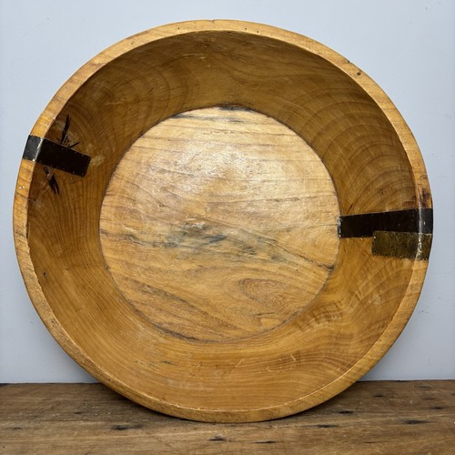 Vintage holz teigschüssel - vintage,