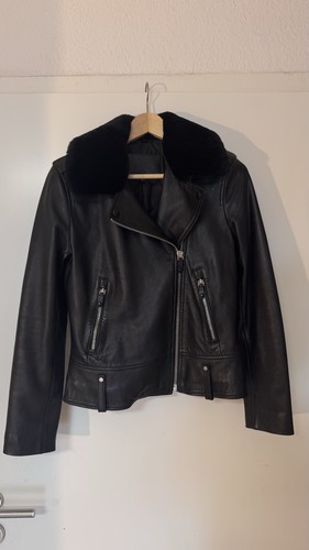 Massimo dutti lederjacke - massimo,