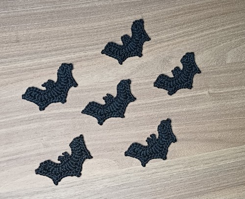 Fledermaus minis schwarz 6 - fledermaus-minis,, schwarz,