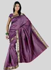 Sari lila unbenutzt+ Bluse