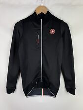 Castelli Rosso Corsa Polartec Herren Fahrrad Windbreaker Jacke Größe S