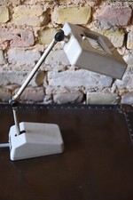 70er 80er ZDF Waldmann Tisch Lupe Leuchte TLL 204 Lampe Industrie LOFT DESIGN