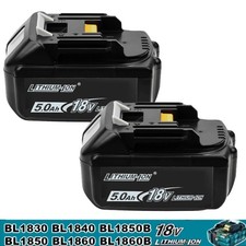 2x Ersatz Akku 18V 5Ah BL1860B
