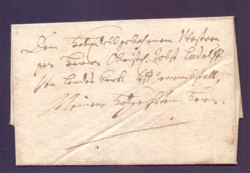 Vorphila briefhülle aus dem - vorphila,