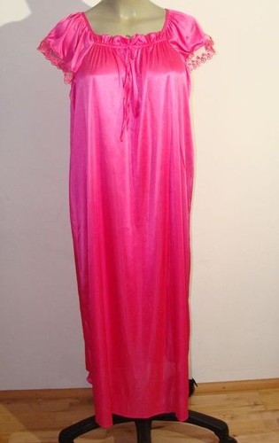 Vintage satin glanz - vintage, nachthemd