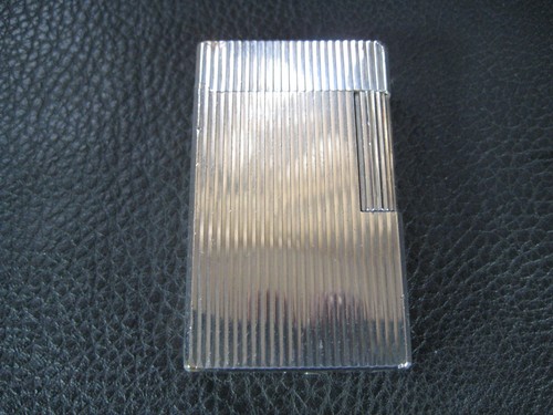 Dupont feuerzeug silber - s.t,