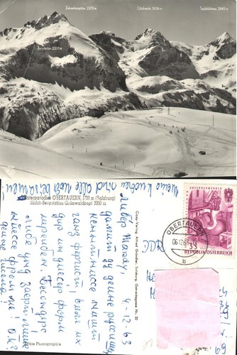 Obertauern grünwaldkopf 1963 - obertauern,