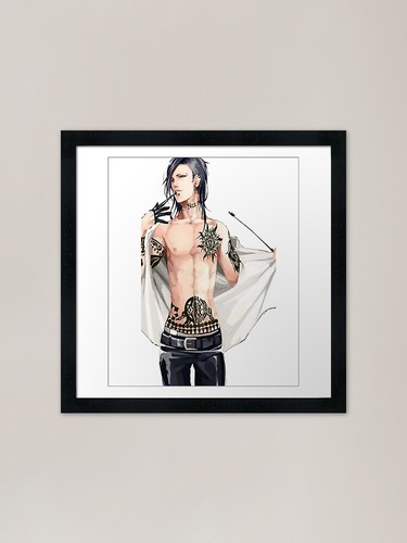 Anime gerahmter kunstdruck - anime,