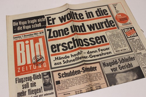Bildzeitung 1963 - bildzeitung, 07.12.1963