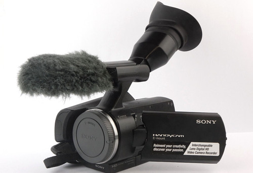 Sony nex vg10e full - sony, hd