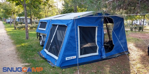 Zeltanhänger von snugcamp - zeltanhänger,