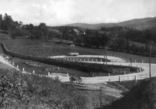 Packsattel high mountain pass