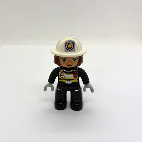 Lego duplo figur feuerwehrfrau - figur,