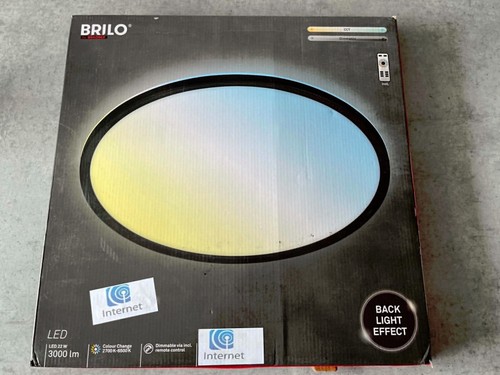 Led panel schwarz - panel, deckenlampe
