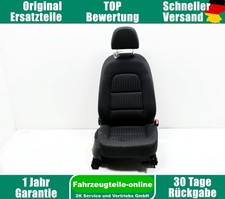Audi A4 8K B8 8K0881106 Sitz Beifahrersitz Vorn rechts Stoff Schwarz