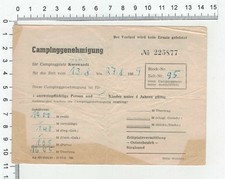 DDR Campinggenehmigung