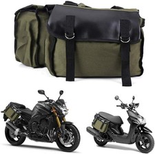 Tasche Leinen Sattel Motorrad