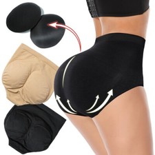 Damen Push up Unterhose Po Butt Lifter Unterhose Padded Miederhose Hip Enhancer