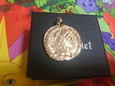 Capulet ✨✨ Anhänger Münzanhänger Greatest 925er Silber 18 k vergoldet Medium