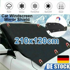 Scheibenabdeckung XXL mit Magnet Auto Frontscheibenabdeckung Winter Frostschutz