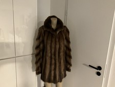 Bisam Echt Pelz Jacke Winter