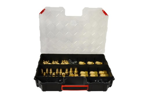 120tlg druckluftkoffer mit 2 - 120tlg.,