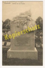 Charleville AK Denkmal auf dem Friedhof Kriegerdenkmal 1914 1.WK France