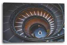 Wandbild Wendel-Treppe wie