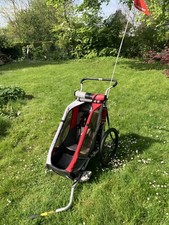Chariot Cougar (Original) Fahrradanhänger Buggy Jogger mit viel Zubehör