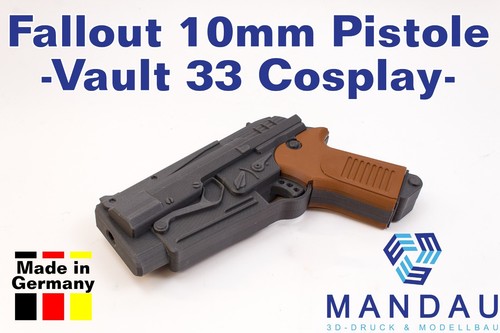 Fallout 10mm pistole - 10mm,