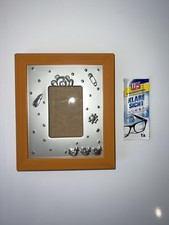 Bilderrahmen Holz 16x13,5cm Fotorahmen Klein Kinderzimmer Rahmen Amber Kolsby