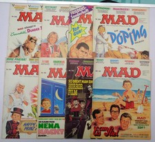8x Mad,das vernünftigste Magazin der Welt - Konvolut!!