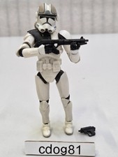 Star Wars "AT-TE Tank Gunner" mit Waffen und Helm, Hasbro 2004, Clone Trooper
