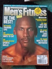 Man's Fitness Jordan 2 Rare Magazines 