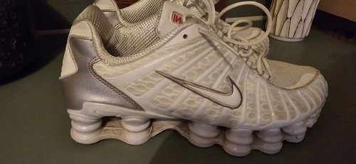 Nike shox white metallic - tl,