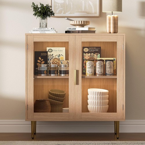 Buffet cabinet with - cabinet, lights