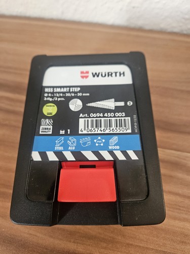 Würth stufenbohrer set hss - stufenbohrer,