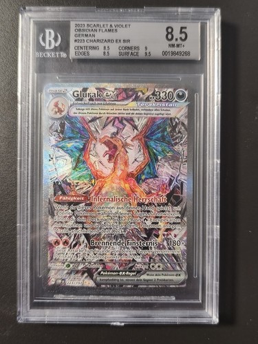 Glurak 223 197 - bgs, 8.5
