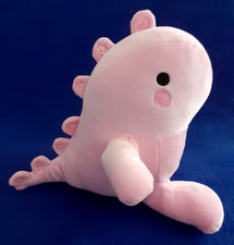kawai plüsch dinosaurier rosa weiches kuscheltier ca. 30 cm