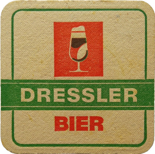 Alter bierdeckel brauerei - alter,