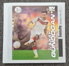 Hanuta WM 2014 Duplo Hanuta Kinder Sticker #27 İlkay Gündoğan