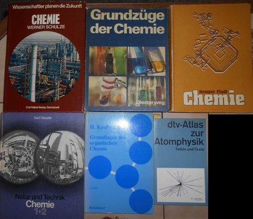 Chemiebücher zur ausbildung - chemiebücher,