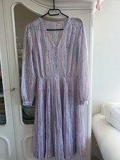 Vintage Damen Kleid 80er Jahre Gr.M Prinzessin Style