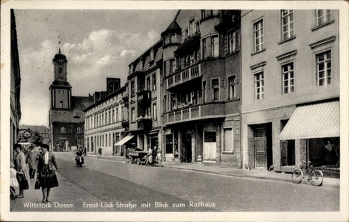 Wittstock dosse der - ak,