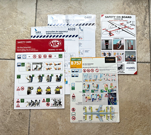 Safety cards konvolut - safety,